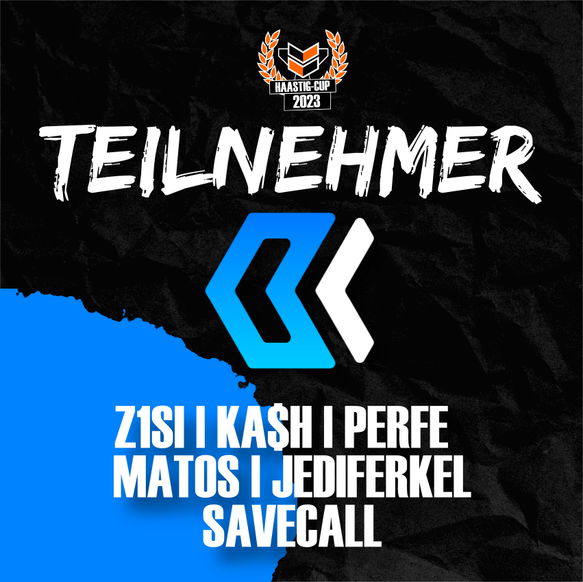 Die ersten Teilnehmer stehen Fest! 

Als erstes wirft <a href="/CryptiqeSport/">Cryptiq</a> ihren Namen in die Runde. 
Willkommen beim #HAASTIGCup2023 ‼️