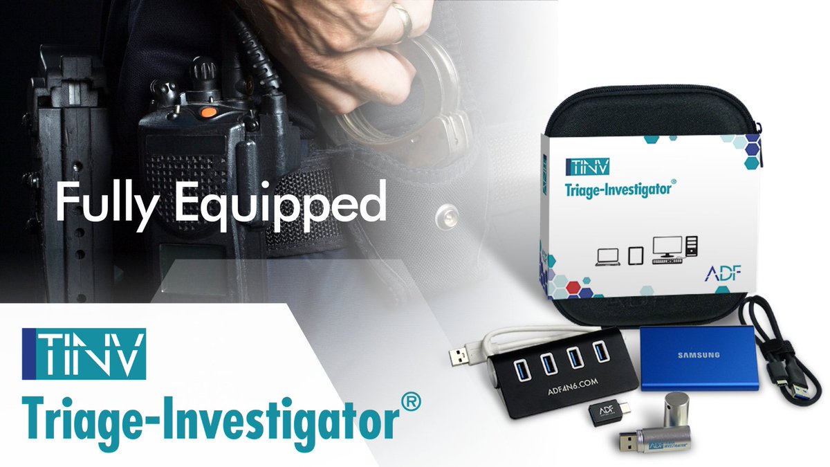 adfsolutions's tweet photo. Dive into the future of digital forensics with ADF's Triage Investigator! ๐ต๏ธโโ๏ธ๐ Simplify investigations, uncover insights faster, and stay ahead in the game.
Explore now: https://t.co/s530SR8uS0
#DigitalForensics #computerforensics #fieldforensics #investigator #fieldtriage https://t.co/4KJgcuF2yU