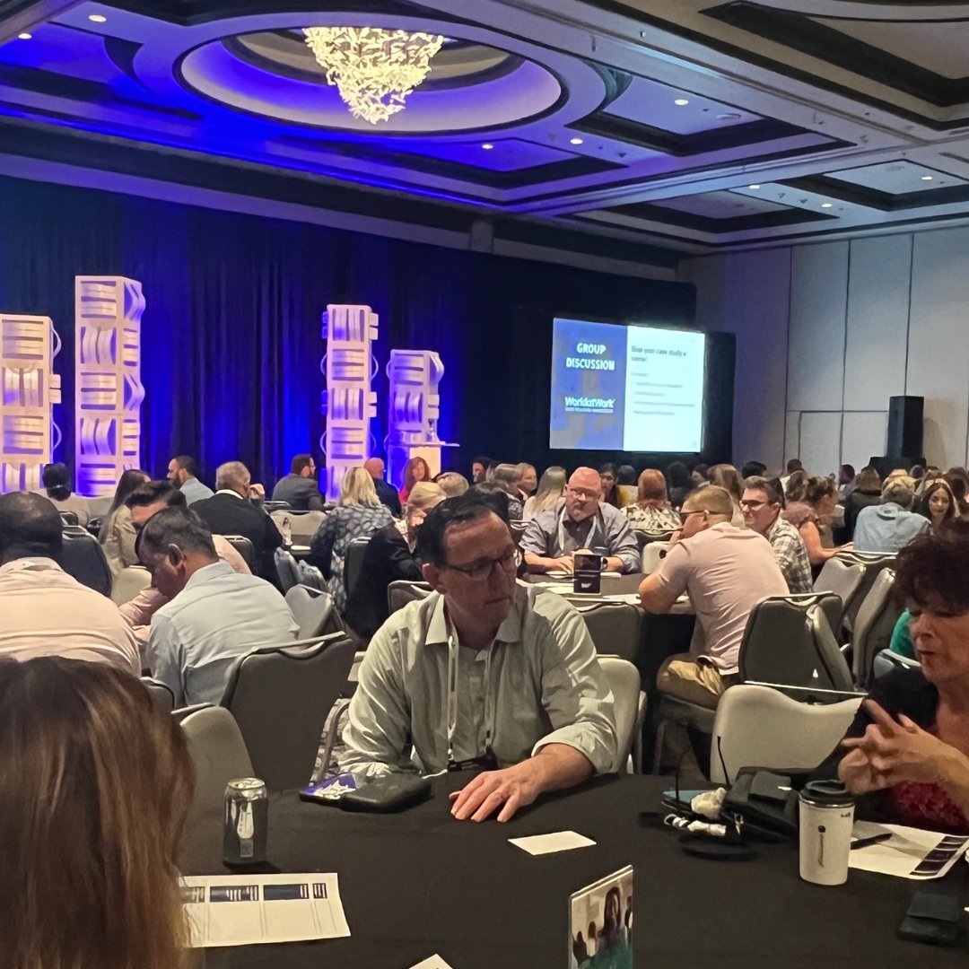 WorldatWork's tweet image. Wow! Amazing discussions are happening in the interactive sessions this morning at @WorldatWork #SalesComp23! #Salescompensation strategies for building engaged sales teams and loyal customers are the topic, and the ideas are flowing!