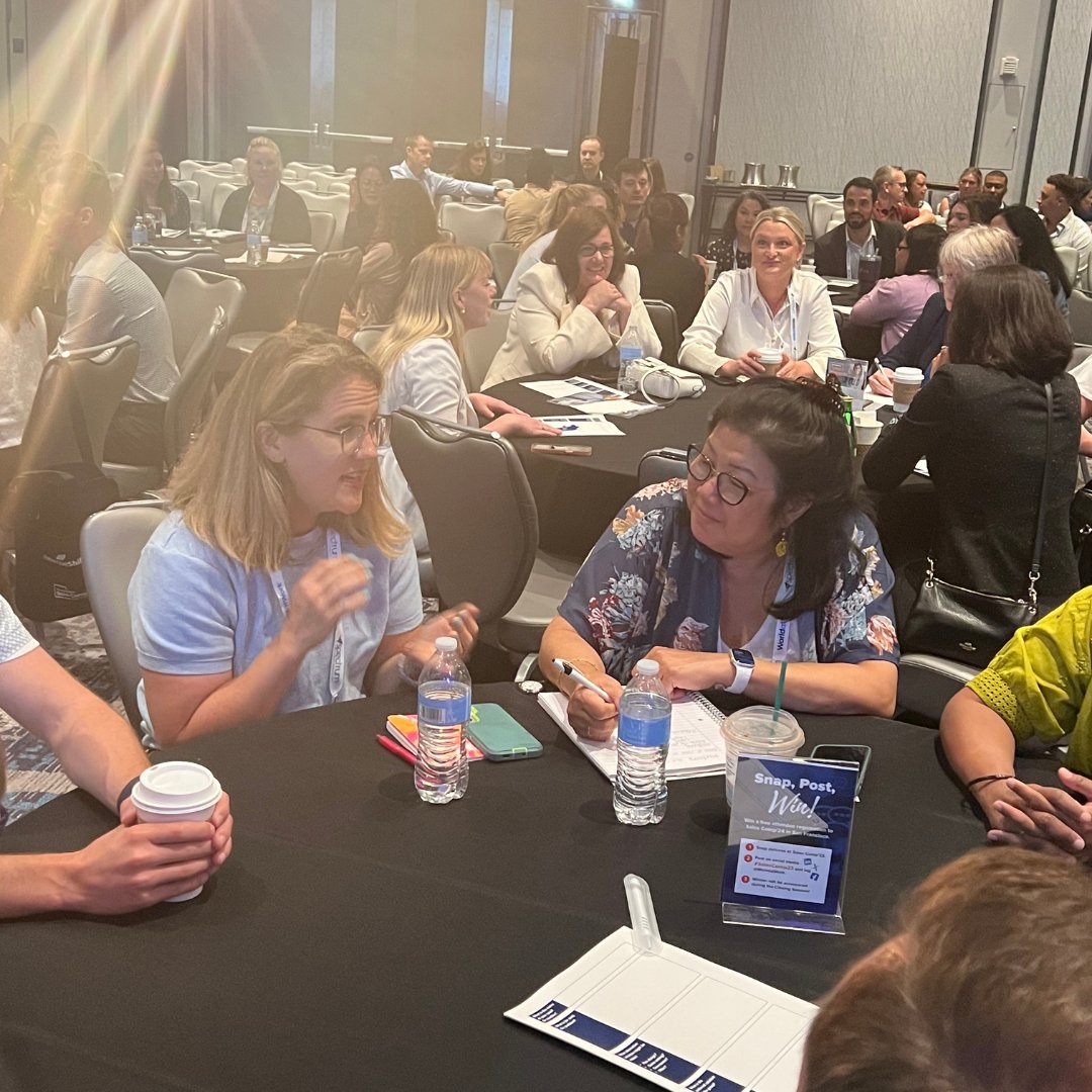 WorldatWork's tweet image. Wow! Amazing discussions are happening in the interactive sessions this morning at @WorldatWork #SalesComp23! #Salescompensation strategies for building engaged sales teams and loyal customers are the topic, and the ideas are flowing!