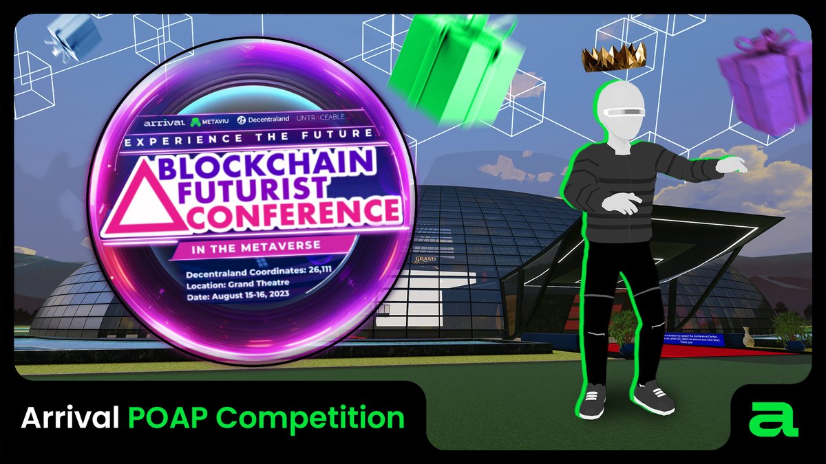 CrystalMuse丨BRC4204 (@crystalmuse_) on Twitter photo What a blast we had at <a href="/Futurist_conf/">Blockchain Futurist Conference</a>! A big thank you to all who joined us in <a href="/decentraland/">Decentraland</a>.
To our POAP participants, thanks for playing by the rules. We're currently reviewing submissions and your rewards are on their way! #HybridFuturist23 What a blast we had at <a href="/Futurist_conf/">Blockchain Futurist Conference</a>! A big thank you to all who joined us in <a href="/decentraland/">Decentraland</a>.
To our POAP participants, thanks for playing by the rules. We're currently reviewing submissions and your rewards are on their way! #HybridFuturist23