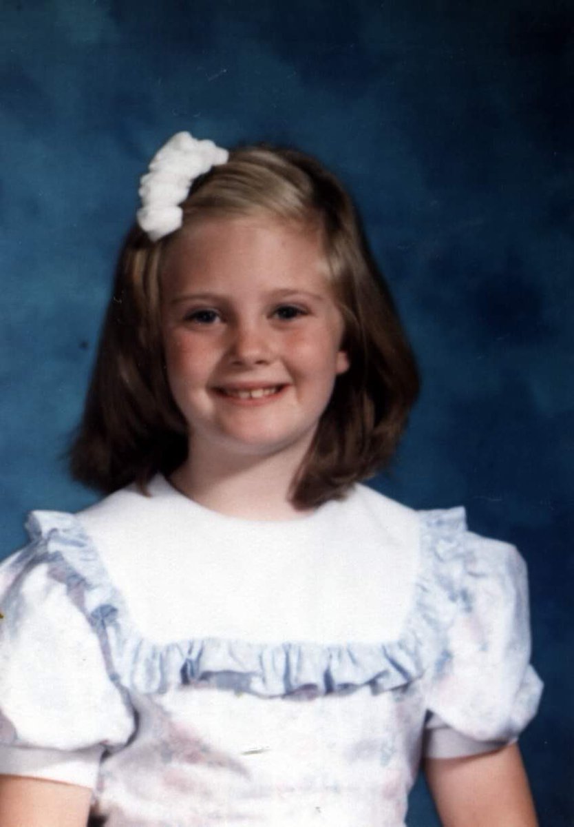 As I get ready to head back to school as a second grade teacher, I’m throwing it way back to my second grade year!! 🙈🤣🥰 #LittleSchoolBigHeart