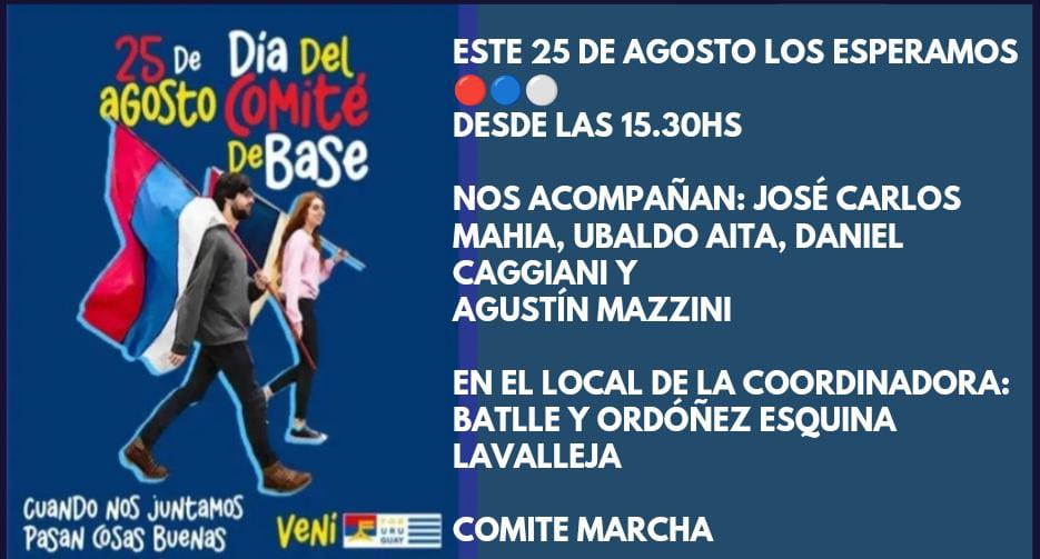 Este 25 los esperamos 🔴🔵⚪