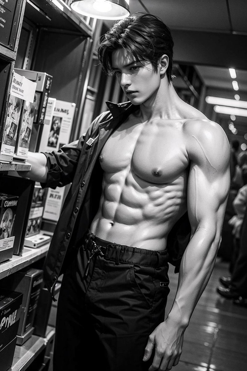 nokull1's tweet photo. AI Guy in Douyin
Source vs AI Colorize
#AI #muscleboys #art #asian https://t.co/UUmbGBFSCY
