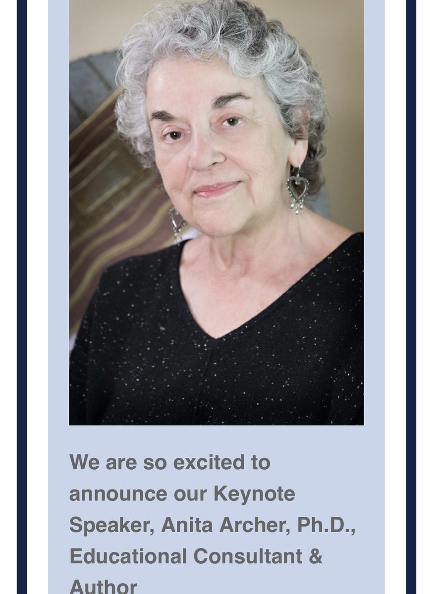If you have not checked your e-mail, you must do so! Anita Archer to be a keynote speaker at the 2024 IDA conference! Who is going???