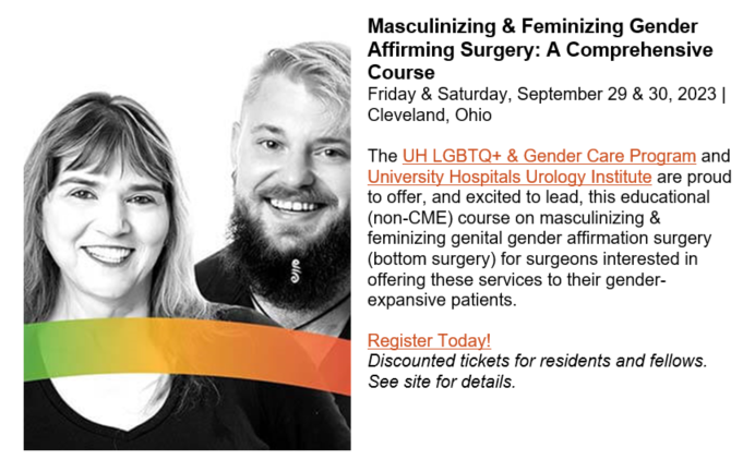 CaseUrology's tweet photo. Spots are still available for both of our upcoming educational symposiums! Interested in #femalesexualhealth, #menopause, #pelvicfloordisorders, #genderaffirmation and/or #lgbtqcare? Don't miss your opportunity to learn & engage w/ leaders in the field!
https://t.co/o3rkcm4ZTN https://t.co/OxUSChQEyy