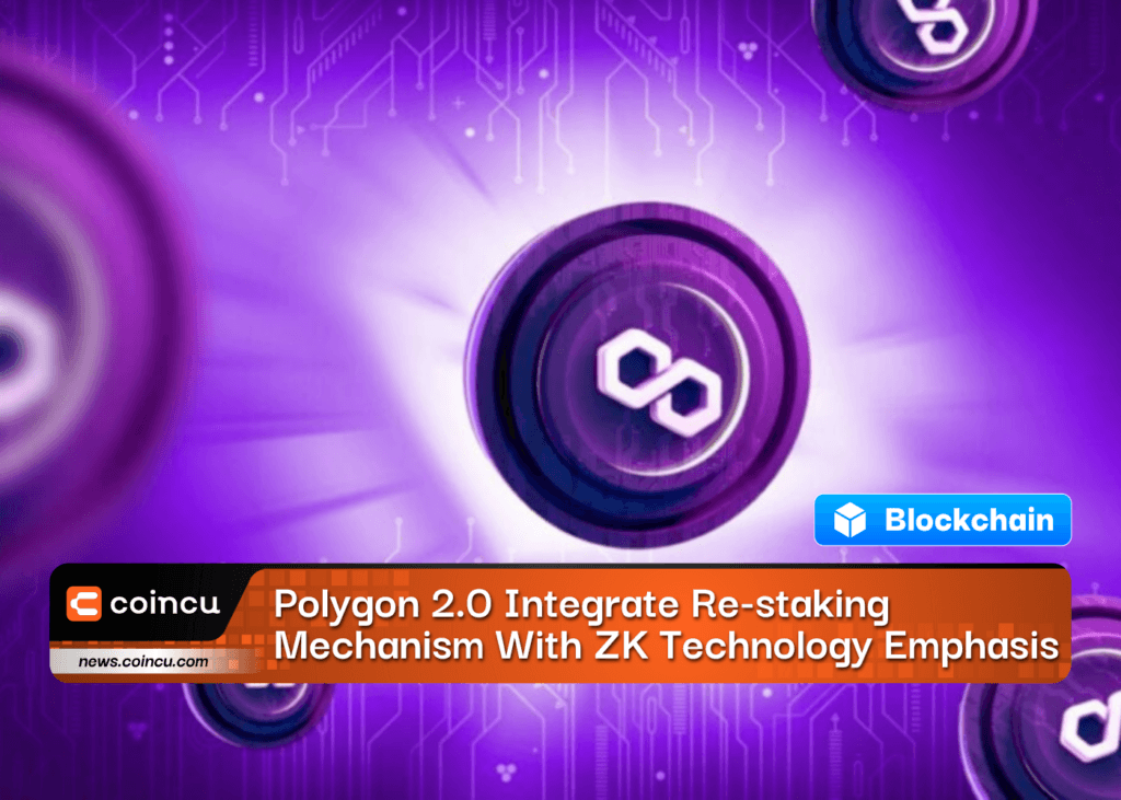 SwertyCo's tweet photo. Exciting Discovery! Learn📚how #Polygon 2.0 is integrating a re-staking🪙mechanism with #ZK technology emphasis.🌐

Source @CoinMarketCap  | #SwertyCo #Crypto (LINK in ALT)

Follow @SwertyCo for more latest #Web3-related news, contents, and insights.🟢 https://t.co/cGTUsFZSAQ