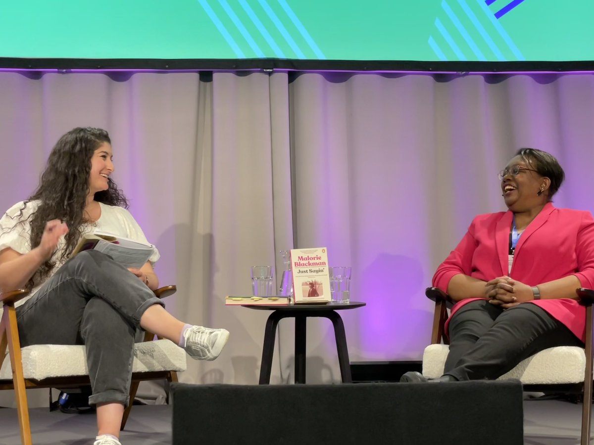 Near tears throughout the <a href="/edbookfest/">Edinburgh International Book Festival</a> event with <a href="/malorieblackman/">Malorie Blackman</a> and @nadineaishaj such inspiration from both of them “thank … for public libraries” #LoveLibraries #LoveYourLibraries #LoveReading