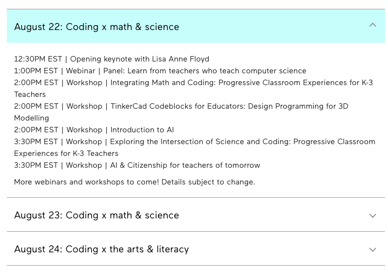 DigitalMomentCA's tweet image. ✨It's happening! #TeacherCon2023 is finally here! Over 1600 educators from the Great White North 🇨🇦 lined up for an exhilarating journey into the world of digital skills! You still have 1h to sign up! ⏰Thanks to @ISED_CA #CanCode and @amazonca's support, the event is free! 🙌🏼