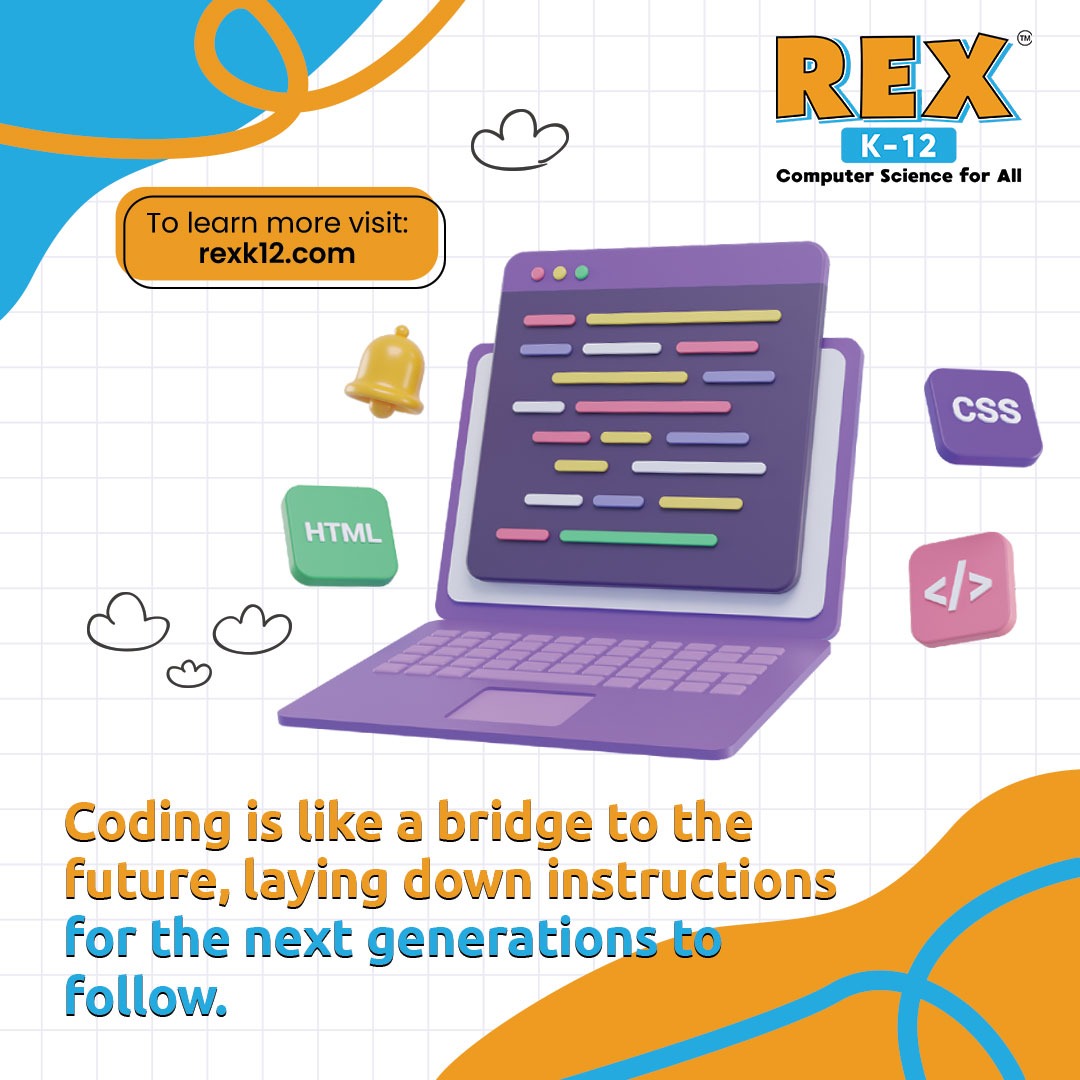 rexacademy1's tweet image. Coding isn&apos;t just tech talk—it&apos;s our blueprint for the future. At Rex K-12, we teach more than just lines of code; we&apos;re building bridges for future innovators to cross. Every instruction laid down is a step towards tomorrow. 🌉💻 
#RexK12 #CodingForFuture #NextGenLeaders #K12