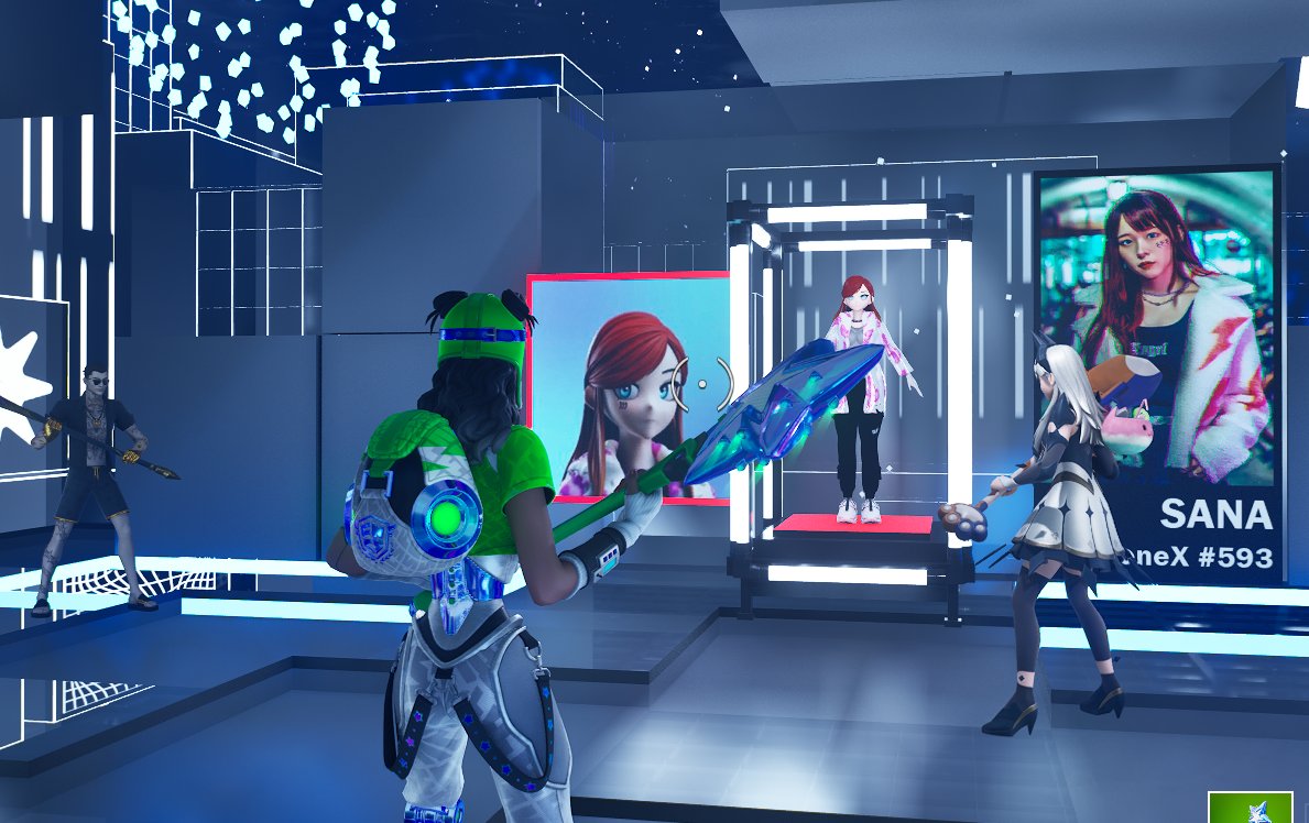 nameusey's tweet photo. Fortniteに遊びにいったよ🎮歩く以外のこともできるようになった🙌島がカッコよかったし楽しかった🎵💫
#Fortnite #UEFN #CloneXGirlsNight #BAYCJPISLAND https://t.co/1ZzQdgqT4a