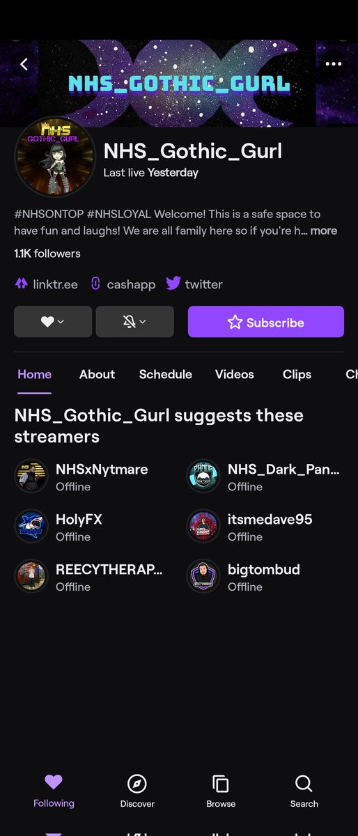 NHSWITCHY's tweet photo. Came hang out playing with followers anytime and with my boyfriend to. https://t.co/VPW3svQn4f