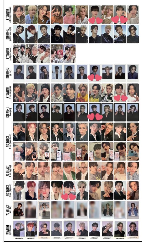 mytr_do's tweet photo. treasure reboot トレカ 交換 特典 YGselect ktown Yes24 CU オングリ

譲）ジフン ジュンギュ アサヒ

求）ジェヒョク ジョンウ ドヨン

・異種交換
お断りの際いいねのみ

その他特典等も検討いたしますの���お気軽にお声掛けください(ᴗ͈ˬᴗ͈)@ae https://t.co/pCO5jqZzYd