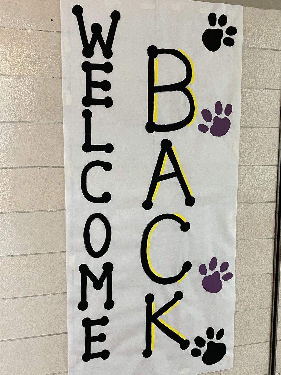 Welcome back students! A new school year means new beginnings, new adventures!