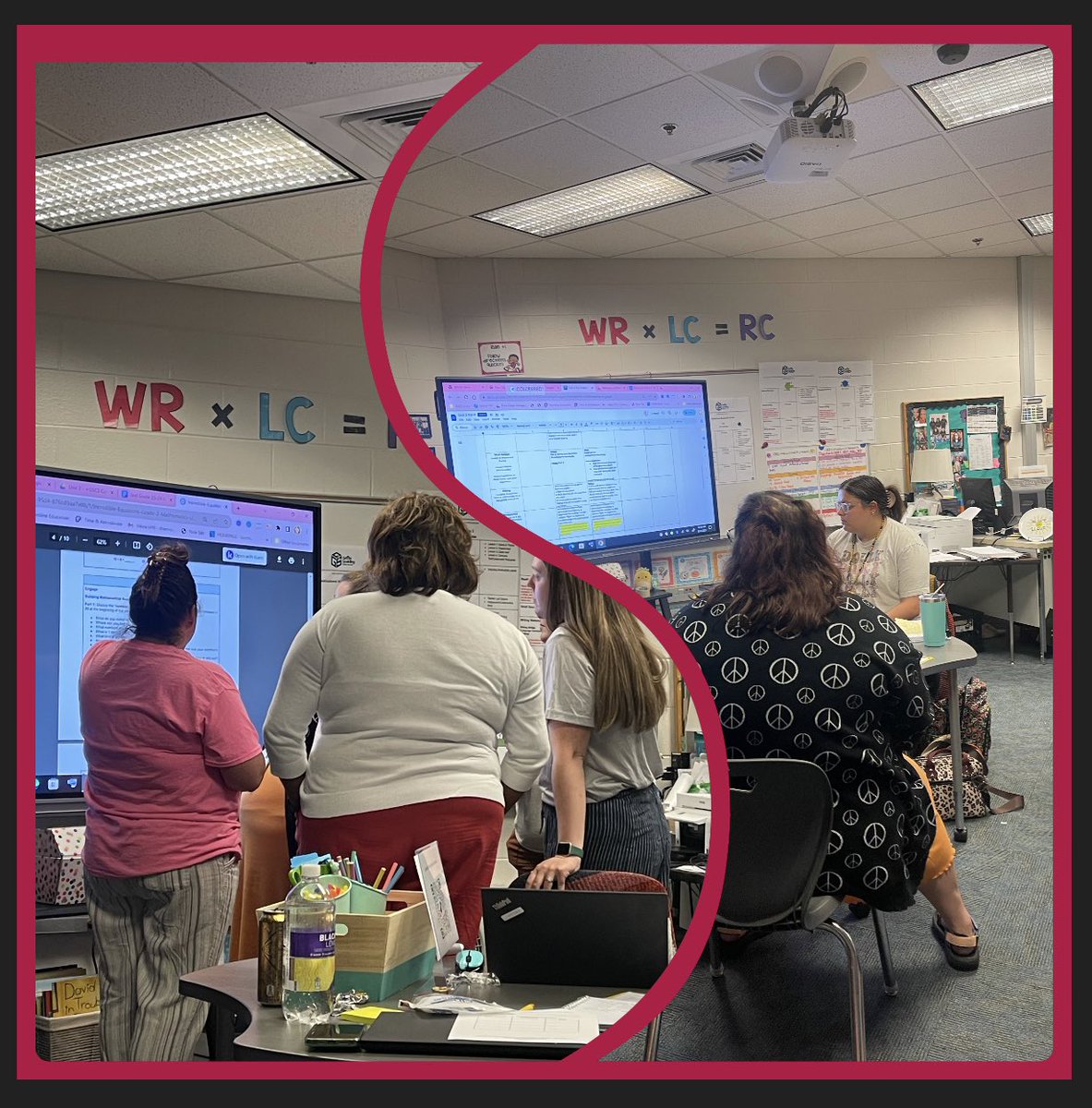 teachwithdrt's tweet image. Planning for powerful math moments for 2nd grade students at Cowan Road Elementary. Great preparation and great learning together! @GriffinSpalding @CowanRd #PowerfulMathMoments #MathPLC @EurnikaT5
