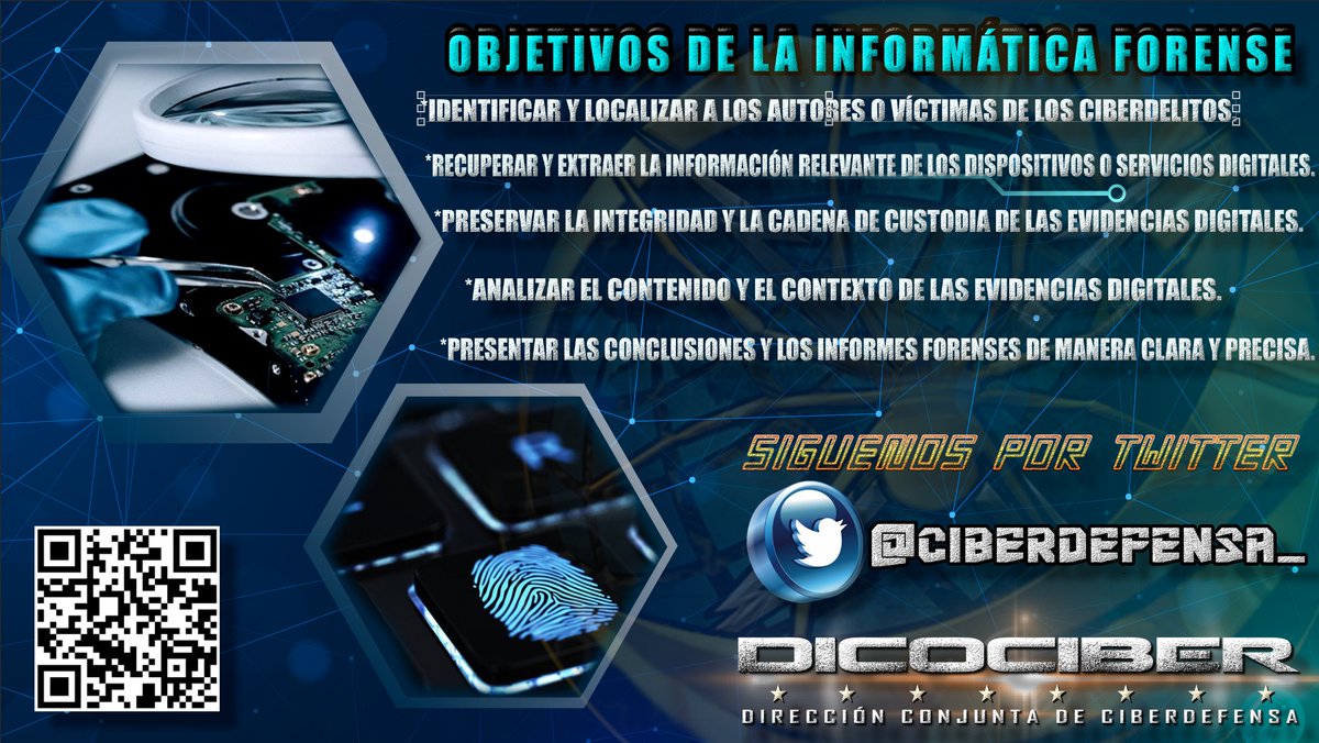 Ciberdefensa_'s tweet photo. Objetivos de la informática forense en medios digitales y sociales son:
#ConsensoDeVenezuela https://t.co/0XVww3qawI