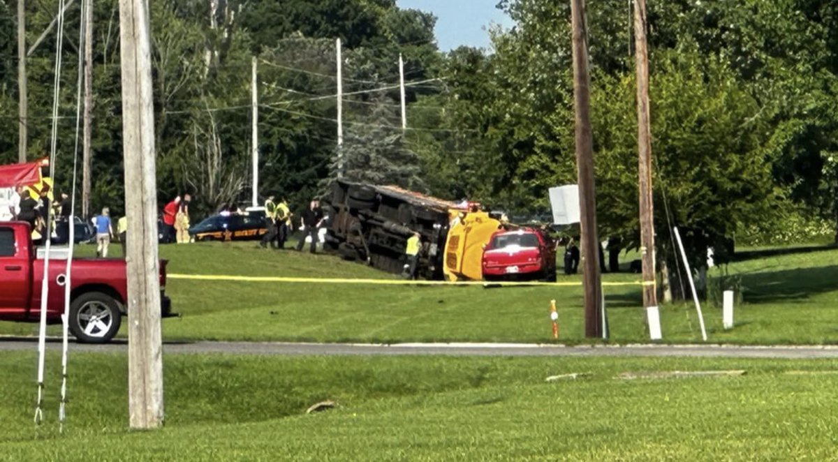 One child is dead and multiple others injured in a school bus crash in Clark county. According to the Northwestern Local School district’s website, it’s the first day of the school year. <a href="/dayton247now/">Dayton 24/7 Now</a>