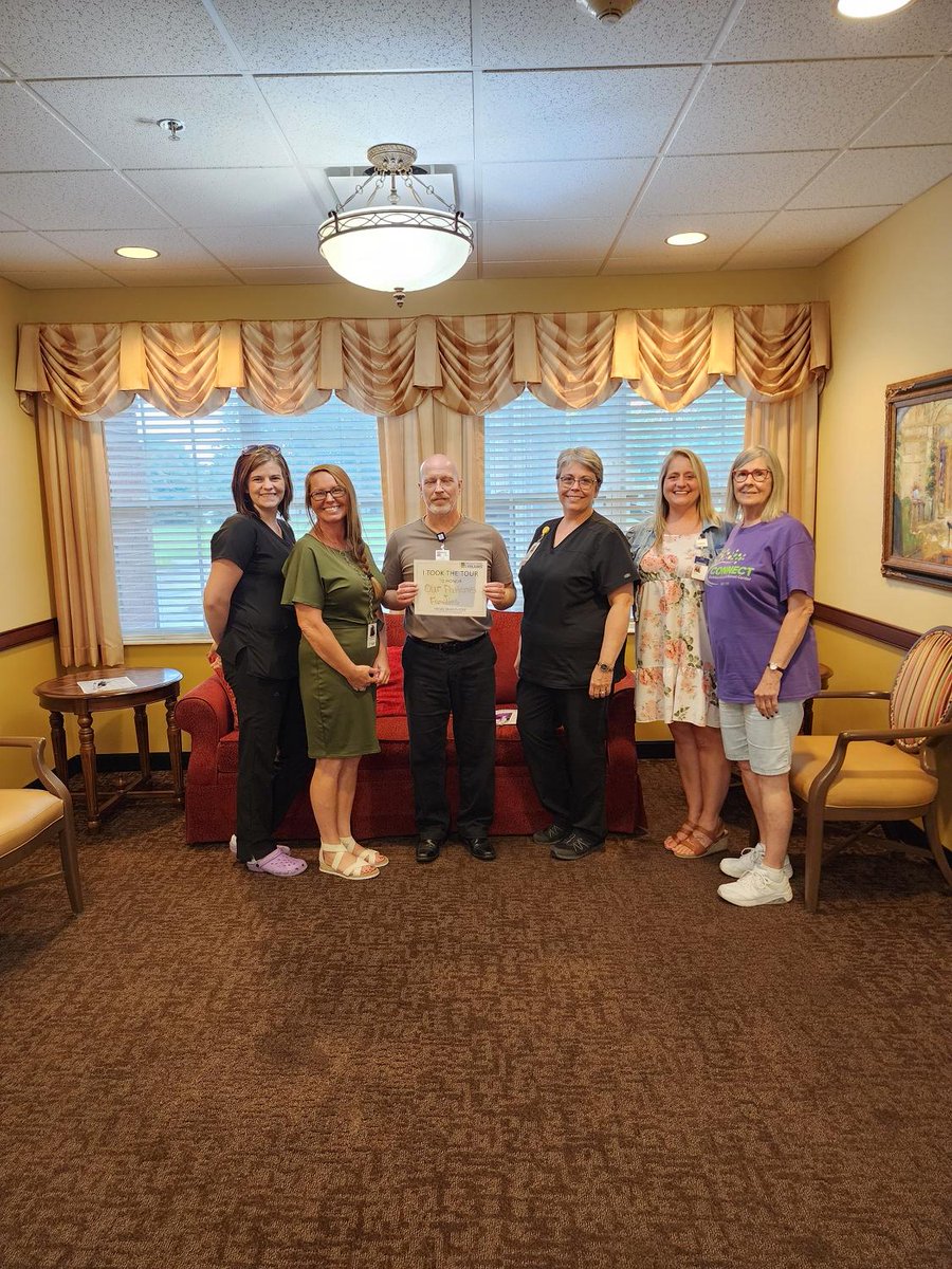 Bethany Pointe was host to another Virtual Dementia Tour at our Legacy Neighborhood. We were able to share this wonderful experience with our partners at Compassus Hospice, Paradigm Hospice, United Home Care, Via Quest, and community members.  #AlzheimersWalk2023