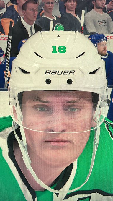 we can only pray #NHL24 has better face scans cuz that is NOT @98CBedard 😭😭😭😭 https://t.co/w9J5ncxpU<a href="/tag/nhl24"class="tags">#NHL24</a>