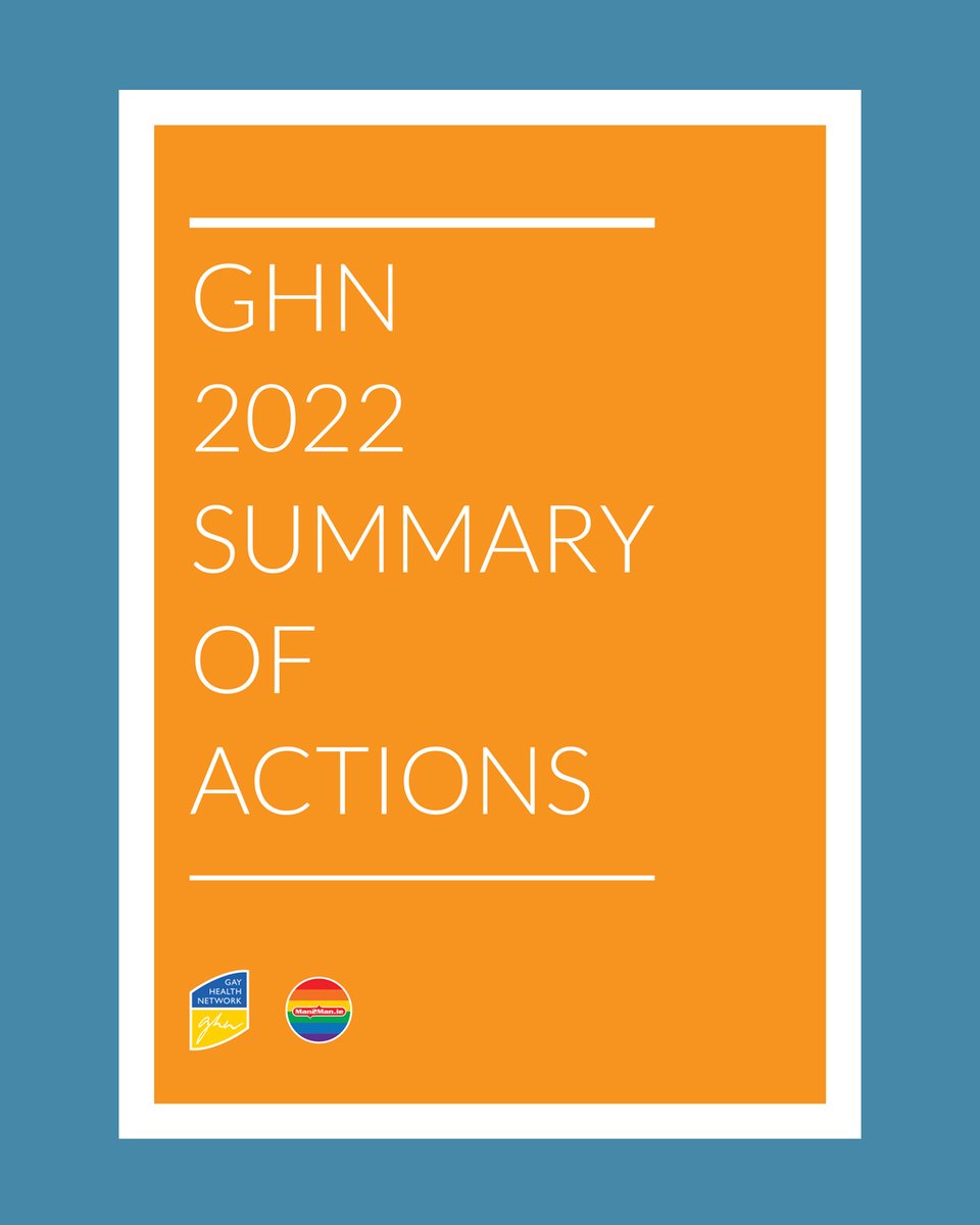 The Gay Health Network is delighted to share our Annual Report for 2022. You can view the report, along with previous reports and our strategy document 2023-2026, at gayhealthnetwork.ie/about-us/ghn-a… #GayHealthNetwork #AnnualReport #SexualHealth