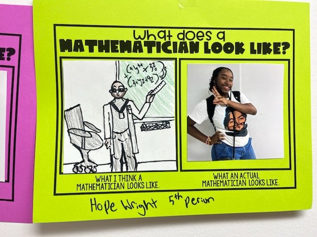 GMNorth's tweet photo. Students in Mrs. Boffice's classes are all mathematicians! @GMschools https://t.co/32h8IiTxB9