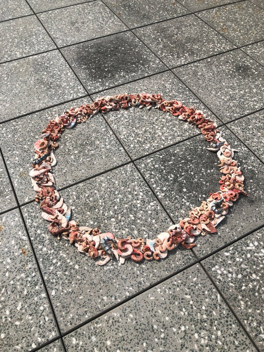 future_natures's tweet photo. Want to see some shrimp-based art? Here's 'The Dancing of the Shrimp' - a striking installation that responds to the history of the Manila Men and Filipino connections with Louisiana in the USA. 
https://t.co/EEQm3EEizA https://t.co/LJohi5qe4Q