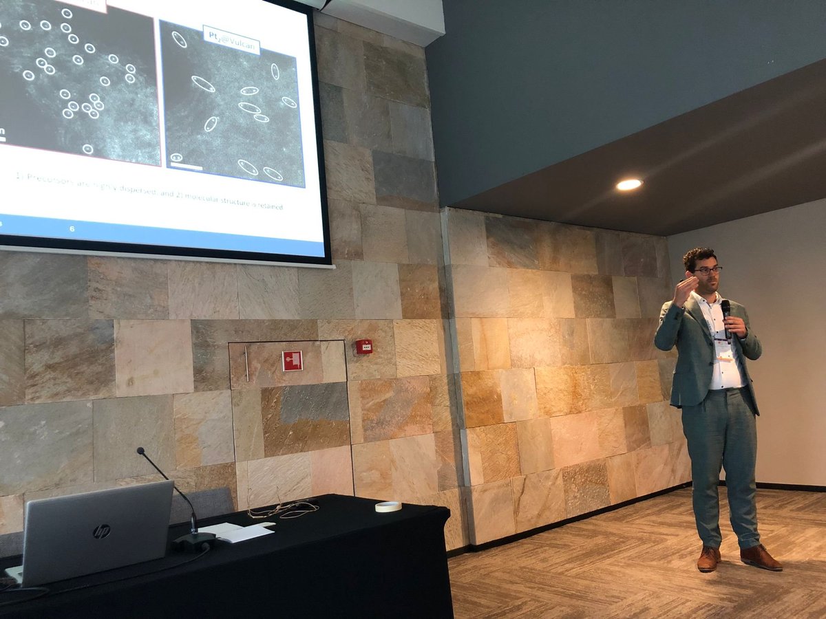 Pieter Laan (@pcm_laan) on Twitter photo Just finished my contribution to this years CHAINS/IUPAC conference on the immobilzation and catalytic application of supramolecular cages!Really enjoyed it and looking forward to this rest of the week!
#ChemTwitter #AcademicTwitter
🧪 @IUPAC2023
📸 <a href="/ej_meeus/">Eva J. Meeus</a> Just finished my contribution to this years CHAINS/IUPAC conference on the immobilzation and catalytic application of supramolecular cages!Really enjoyed it and looking forward to this rest of the week!
#ChemTwitter #AcademicTwitter
🧪 @IUPAC2023
📸 <a href="/ej_meeus/">Eva J. Meeus</a>