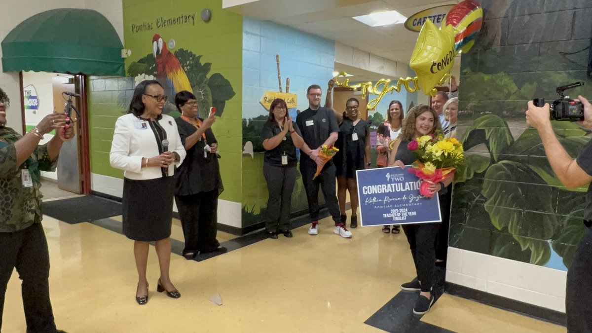 Did you hear all the cheers and shouting coming from Pontiac?! Don’t worry…That was just our students screaming with excitement for one of our very own. Kathia Rivera-de-Guzman (kindergarten teacher extraordinaire) was just named an Honor Roll Teacher for Richland 2!! 🎉🎉🎉