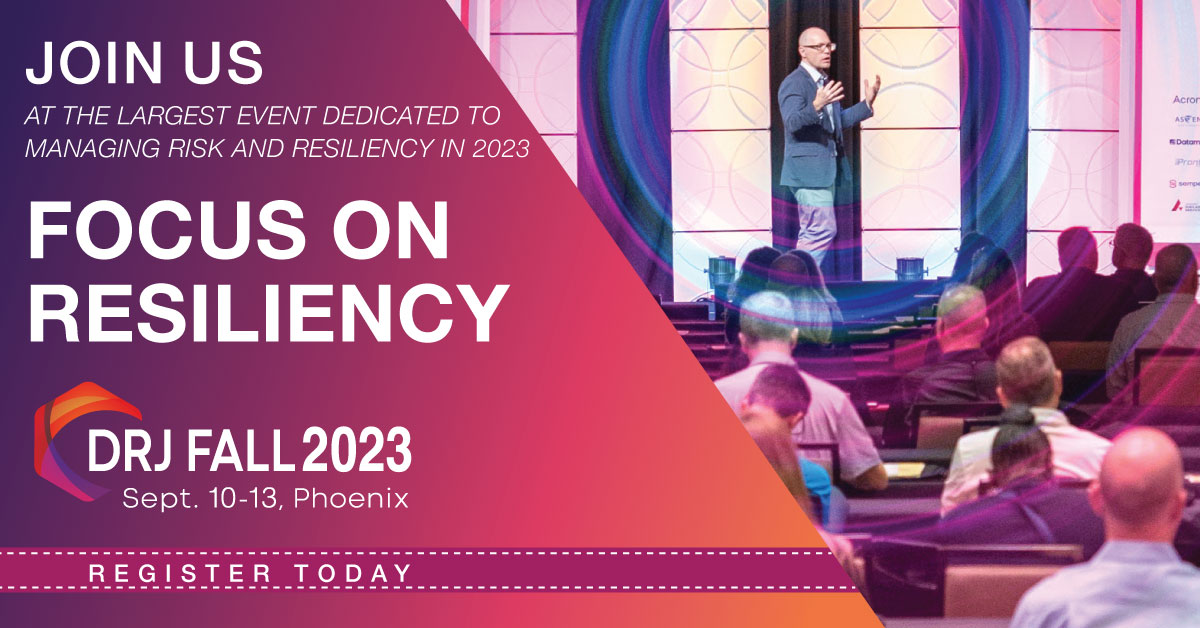 FusionRiskMgmt's tweet photo. We're looking forward to @drjournal's #DRJFall 2023 #conference, taking place in Phoenix, AZ from September 10-13!

Fusion's David Halford, Sean McLaughlin, and Kurt Blomdahl will be speaking at the event! Learn more and register: https://t.co/tbchiDhLc5 #OperationalResilience https://t.co/U1diMhx8zT