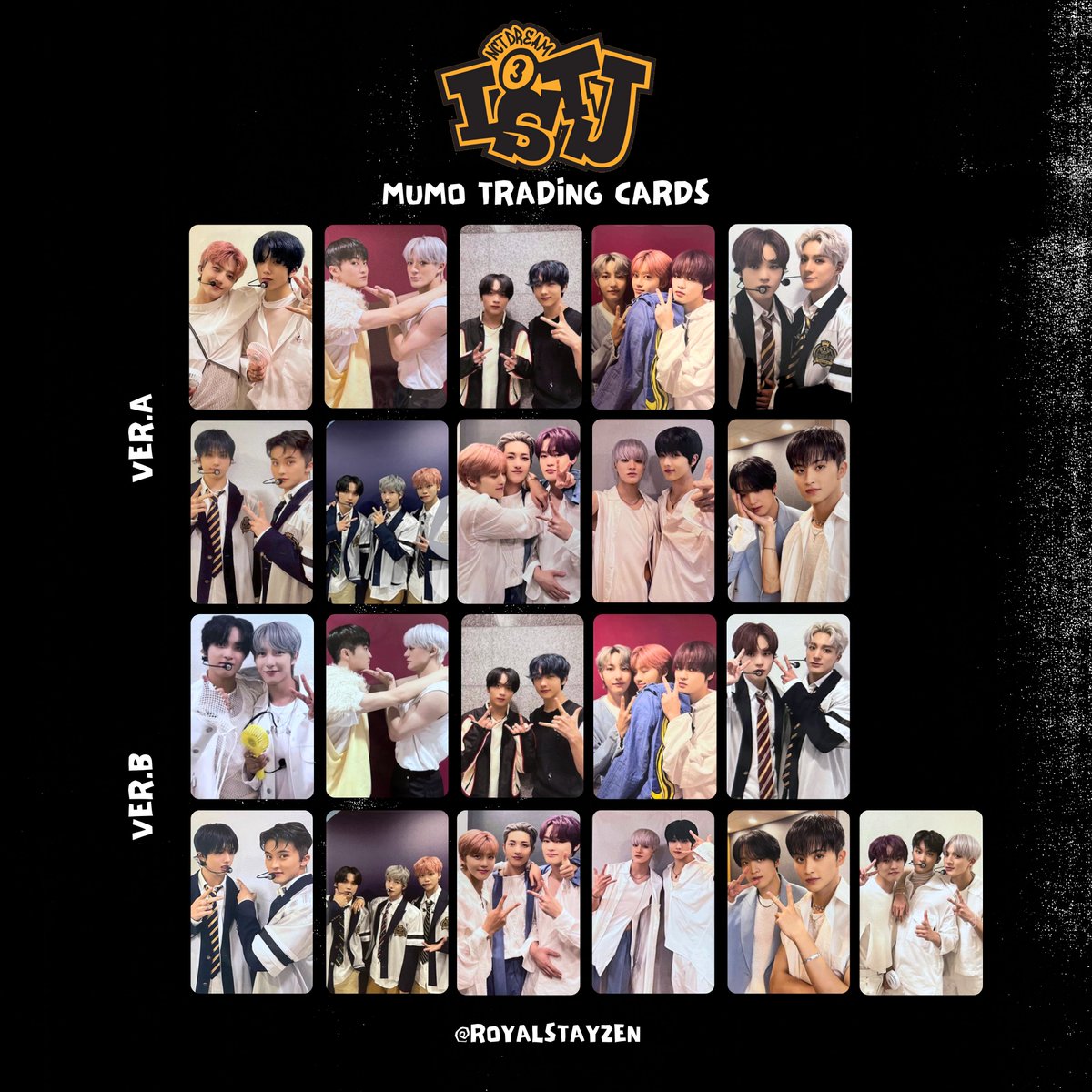 NCT DREAM ISTJ ユニット トレカ マーク ヘチャン マクドン 特典 NCT