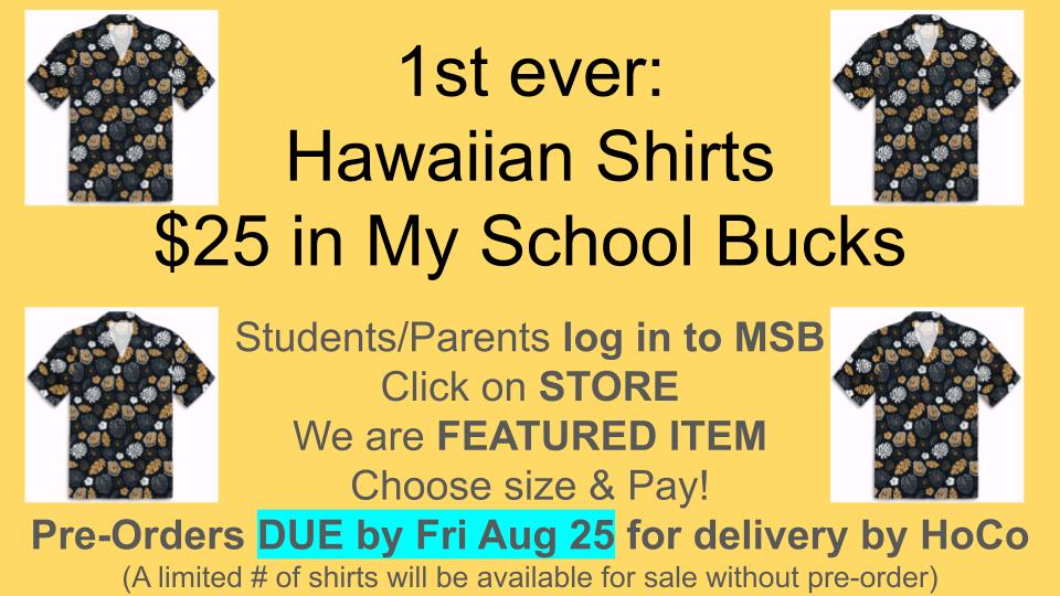 Bulldogs, don't miss out. Get your orders in ASAP!