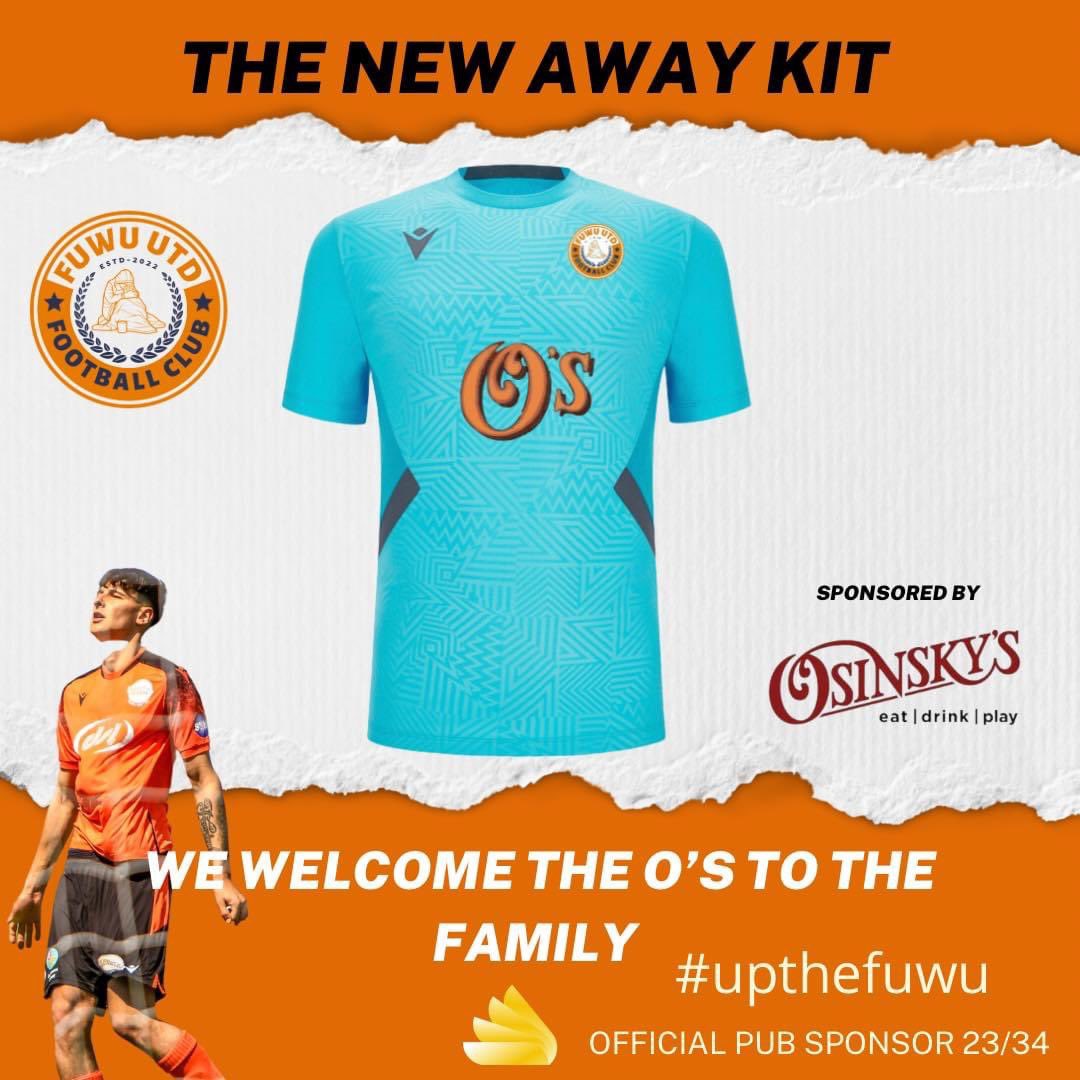 We welcome <a href="/Osinskys/">Osinsky's</a> to the family check out this new away kit for the upcoming season 👊🏻👊🏻