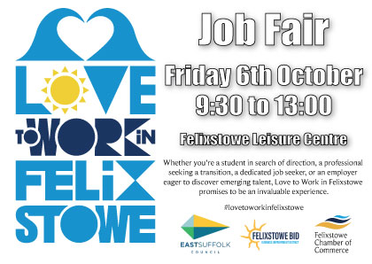 Whether you're a student in search of direction, a professional seeking a transition, a dedicated job seeker, or an employer eager to discover emerging talent, 'Love to Work in Felixstowe' promises to be an invaluable experience.