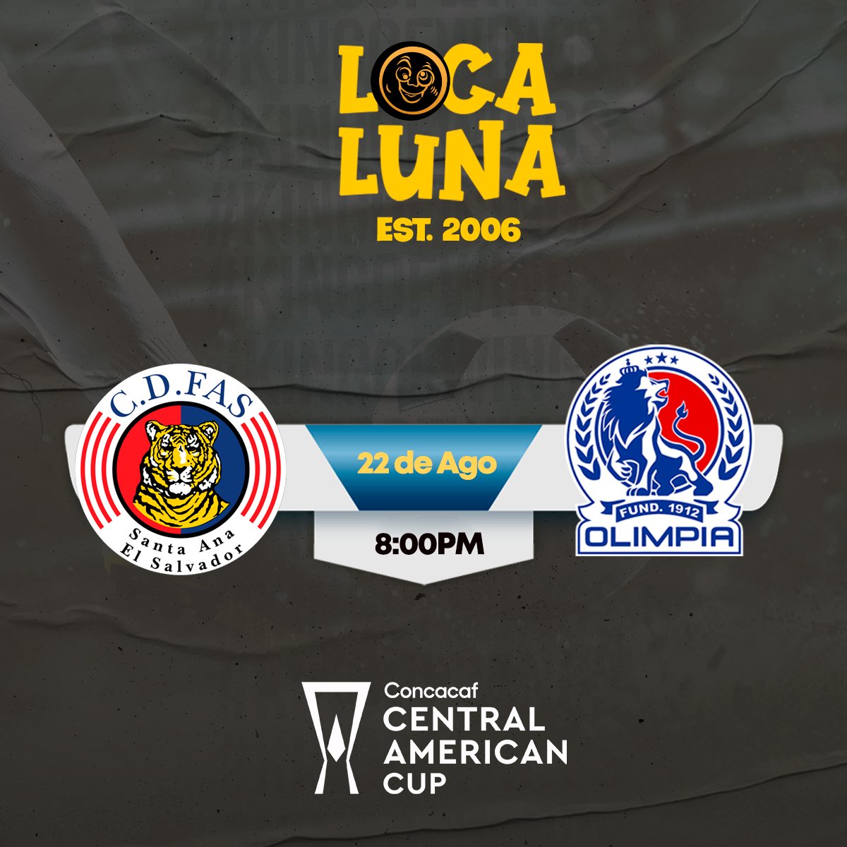localunahn's tweet photo. El @CDOlimpia  se juega hoy su pase a la siguiente ronda en la Central American Cup 🫣

En Loca Luna disfrutas de este juego con las mejores alitas de Honduras y tus bebidas favoritas. Te esperamos 🤩 ⚽️ 🍻 🦁 

#LocaLuna #Honduras #Olimpia #Futbol #Drinks #Alitas #FingerFood https://t.co/DBdCp9Tc7b