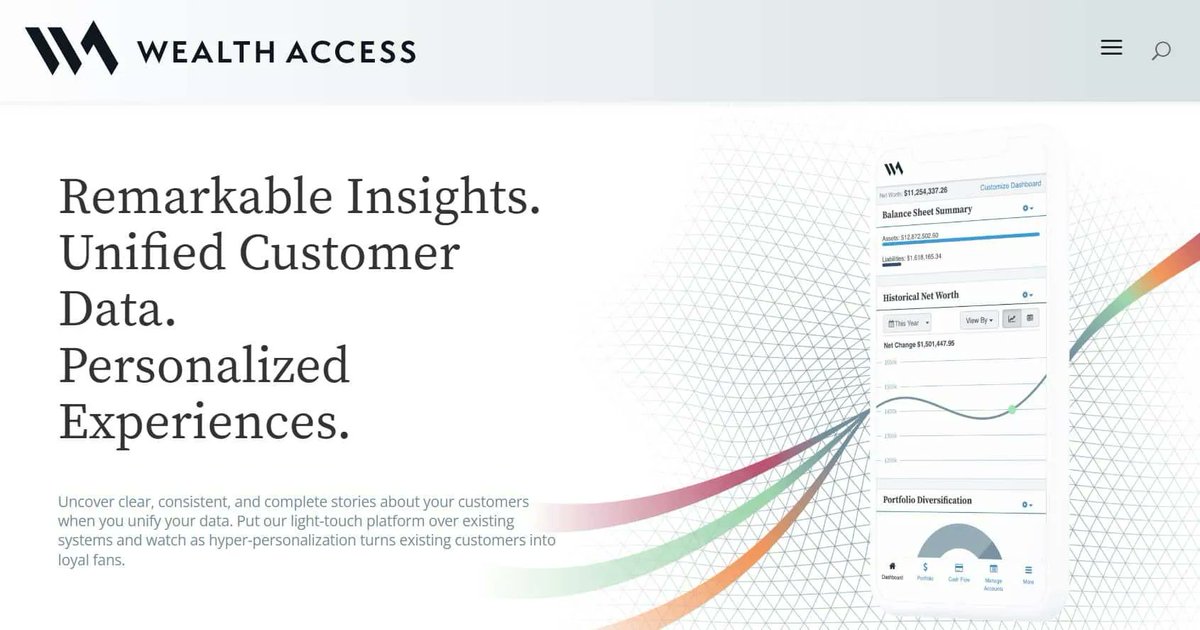 pip_post's tweet image. FinovateFall 2023 Sneak Peek: Wealth Access | buff.ly/44eMRas 
#wealthaccess