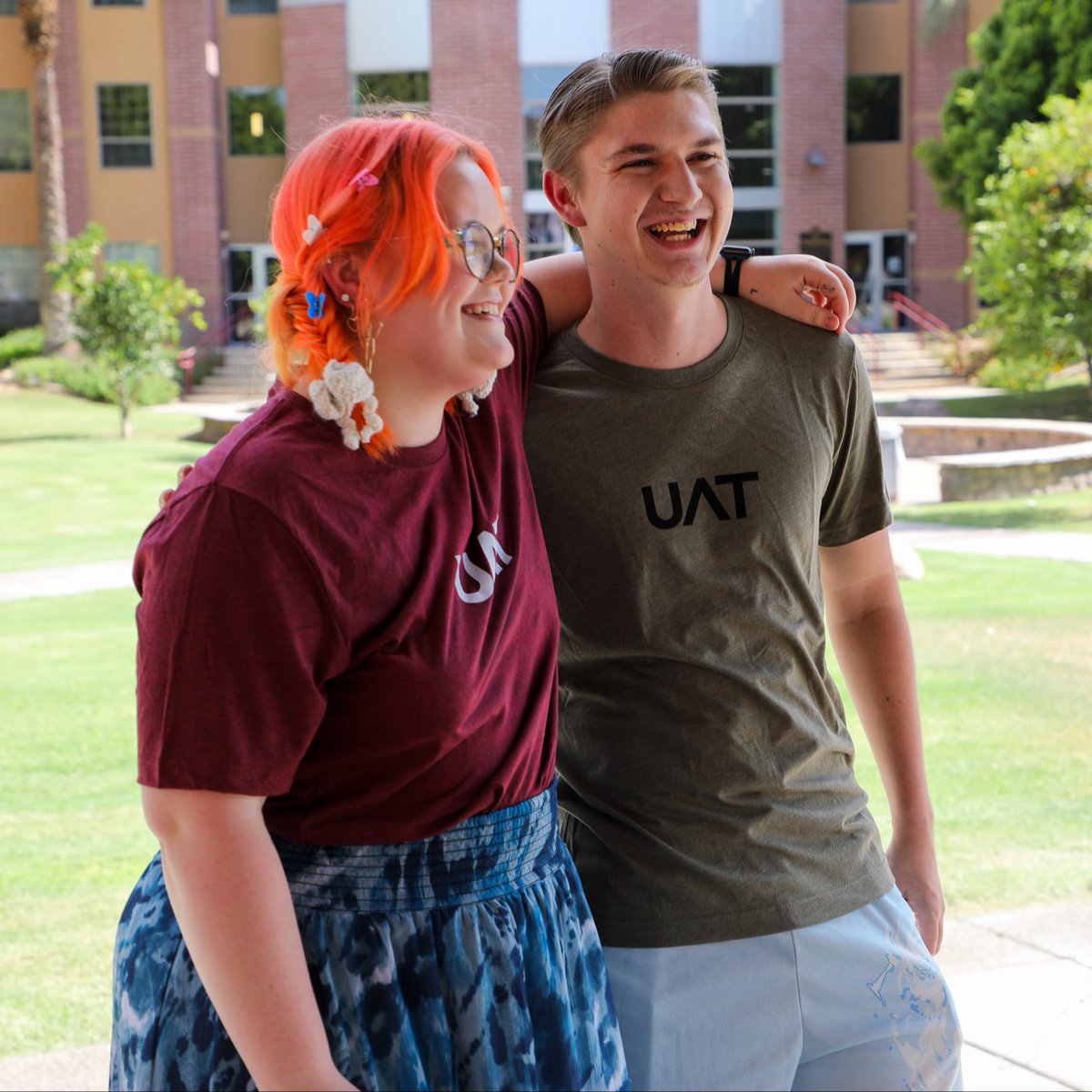 uatedu's tweet photo. To all the incoming students: Get ready to fall in love with learning, friendship, and all the wonderful experiences UAT has to offer this semester!
#TechRespect #weareUAT https://t.co/0gH7TWMJW7