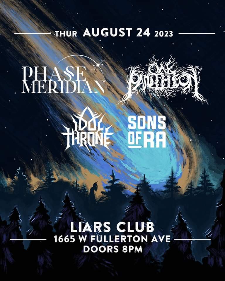 Next show is coming up this Thursday! Come out to liars club in Chicago.