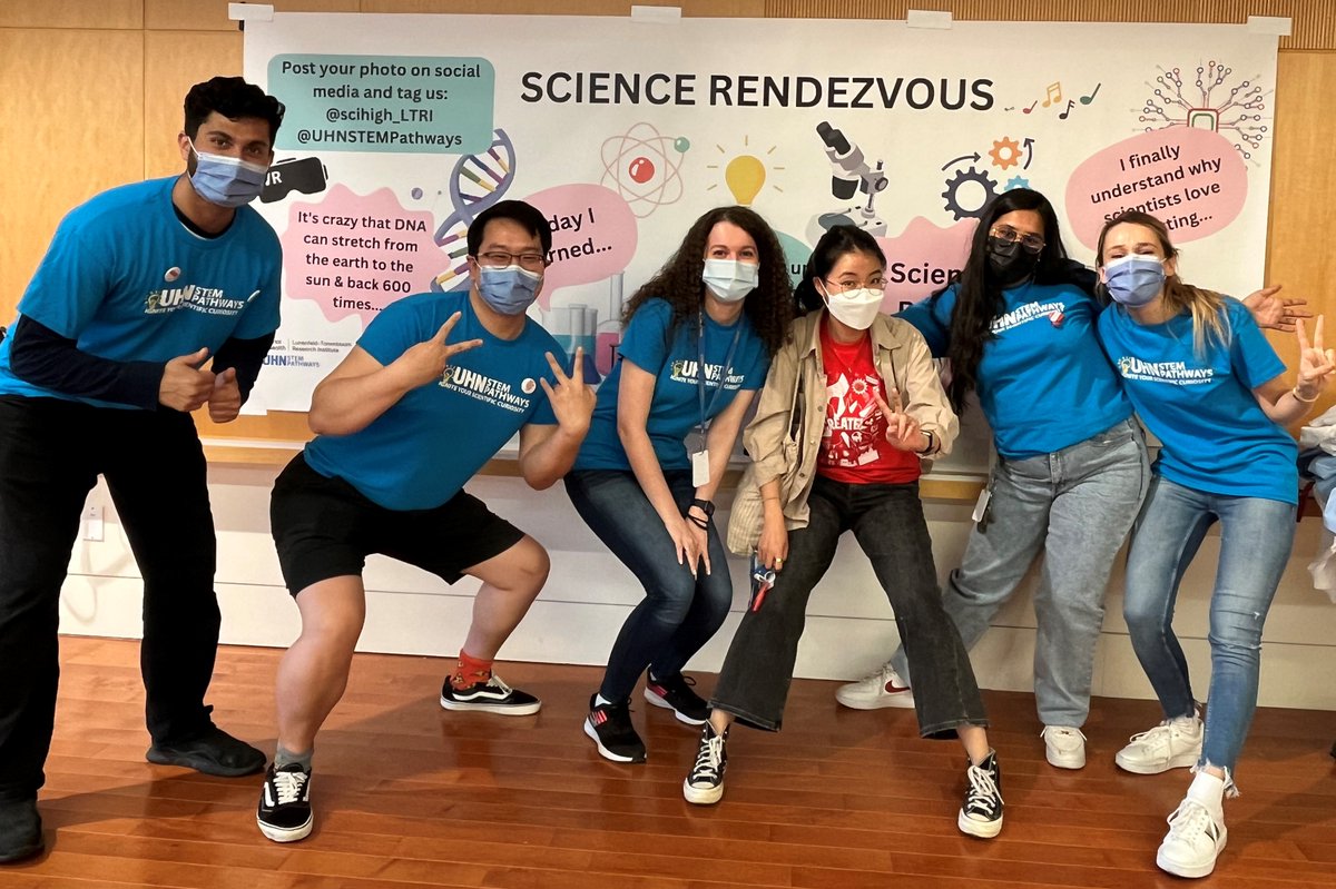 Call for Volunteers – the academic year is quickly approaching, and we are excited for another great year of all things #STEM! We are actively recruiting members of TeamUHN interested in getting involved with youth outreach. 💡

To learn more and sign up: uhnstempathways.ca/general