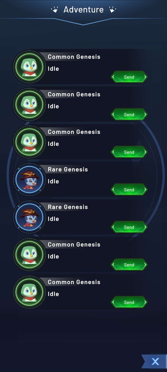ForeverTipsyETH's tweet photo. REVEALED! #GenesisPenguins can be dispatched for adventures (auto-farming for rewards) once per day, in #GateOfAbyss. if you have several, then you can deploy them all at once (penguins huddle together). there are only 2345 Genesis Penguins, so, you know what this means. https://t.co/HiQr987fZg