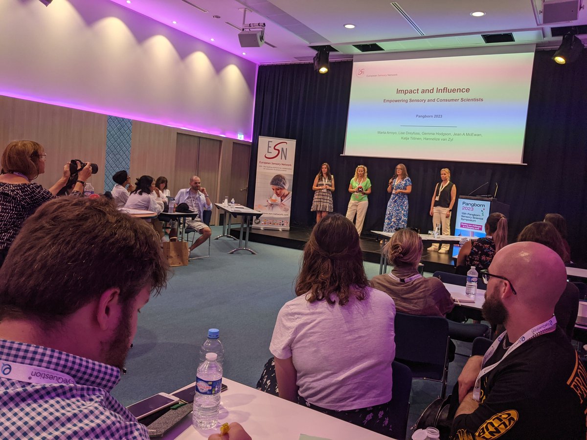 Thank you to the ESN network for running the impact and influence session! Lots of learning, networking and top tips #pangborn2023