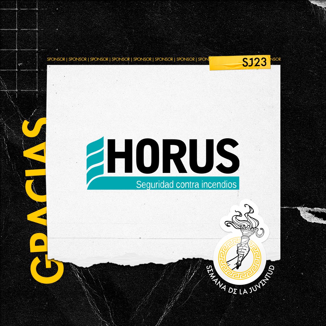 Es un honor y un placer darles la bienvenida a "HORUS" en esta nueva edición de la Semana de la Juventud.
¡Estamos emocionados por compartir esta experiencia juntos!