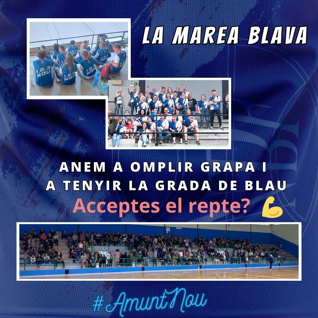 NBF_Castello's tweet photo. 🚨💙AQUEST ANY US VOLEM AMB NOSALTRES….💙🚨

Tenim molta il.lusió de tornar a jugar, però sobretot, de plenar Grapa!!!!👇👇

Fes-te soci i forma part de la #Mareablava

Aquí el formulari https://t.co/lCW0DExPlX

#AMUNTNOU #SOCIS #CAMPANYASOCIS #TEMPORADA23-24 #GRAPA #MAREABLAVA https://t.co/S2DUuPsXld