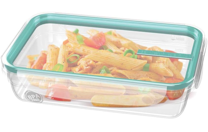 Pote com Trava Retangular Baixo 820ml – Sanremo