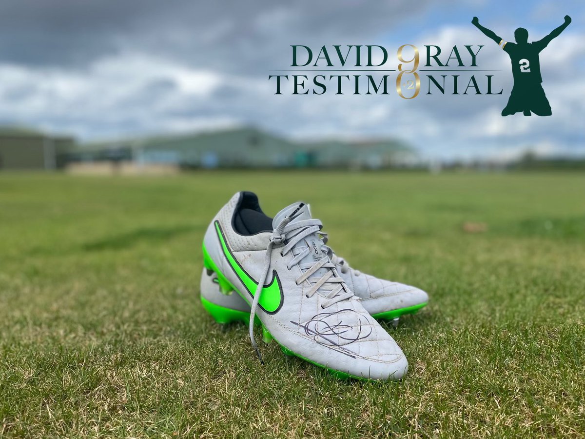 An auction item like no other…. The chance to own David Gray’s match worn boots from the 2016 Scottish Cup Final. This is your chance to own a piece of history, when these go up for auction at our Testimonial Dinner on 9th September. eticketing.co.uk/hibernianfc