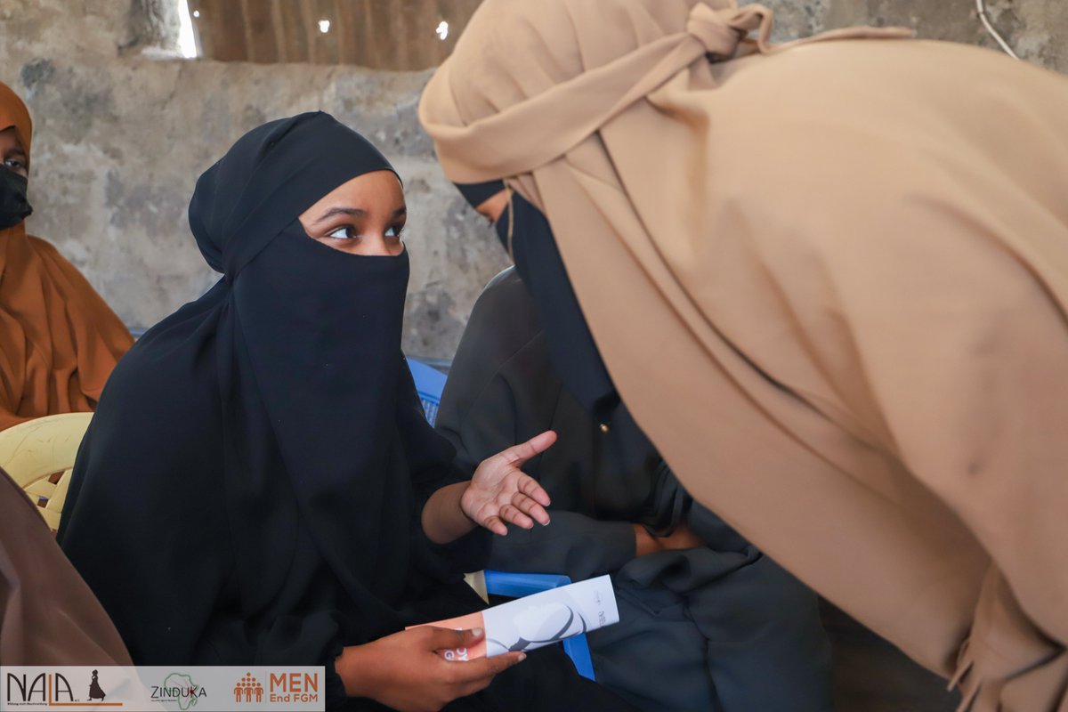 Empowering young ppl with advocacy skills and info about FGM-related health risks is vital for driving positive change and protecting the next generation. In collaboration with <a href="/Zinduka_eV/">Zinduka</a>, we held a dialogue today, engaging Eastleigh's youth to #EndFGM. #MumDontCutMe  #MenEndFGM