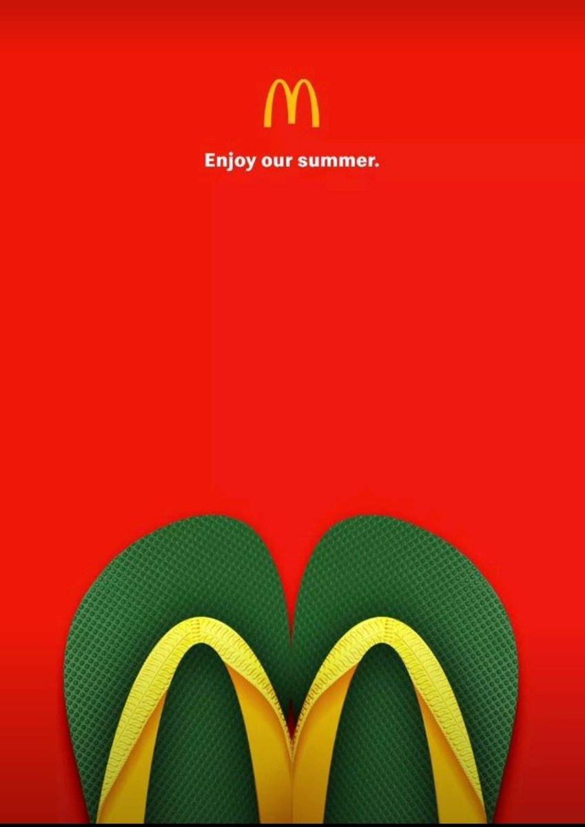 MangaRosaCom's tweet photo. #adsoftheworld Let's praise one of our absolute faves: @McDonalds strikes again with a campaign which does not directly display any of its products. High five (again), Ronald! #advertising #advertisingcampaign #sumer2023 #greatmarketing #marketingcampaign #FastFood https://t.co/y8HwQLZ7Aj