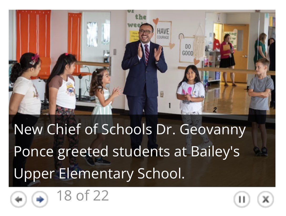Becky Sorto (@beckysorto_) on Twitter photo Thank you <a href="/fcpsnews/">Fairfax Schools 🌟</a> for featuring me & my school on the first day! 💕
We had so much fun dancing together with <a href="/FCPSSupt/">fcpssupt</a> & <a href="/Gponce_Schools/">Geovanny Ponce, Ed.D.</a> 💃🏻
<a href="/BaileysES_FCPS/">Bailey's Elementary School for the Arts & Sciences</a> <a href="/FCPSR2/">FCPS Region 2</a> <a href="/FCPSfinearts/">FCPS Fine Arts</a> <a href="/FCPSDanceArts/">FCPS Dance Arts</a>
#dance #danceintheclassroom #danceforeverychild #danceteacher #fcps #bupper Thank you <a href="/fcpsnews/">Fairfax Schools 🌟</a> for featuring me & my school on the first day! 💕
We had so much fun dancing together with <a href="/FCPSSupt/">fcpssupt</a> & <a href="/Gponce_Schools/">Geovanny Ponce, Ed.D.</a> 💃🏻
<a href="/BaileysES_FCPS/">Bailey's Elementary School for the Arts & Sciences</a> <a href="/FCPSR2/">FCPS Region 2</a> <a href="/FCPSfinearts/">FCPS Fine Arts</a> <a href="/FCPSDanceArts/">FCPS Dance Arts</a>
#dance #danceintheclassroom #danceforeverychild #danceteacher #fcps #bupper