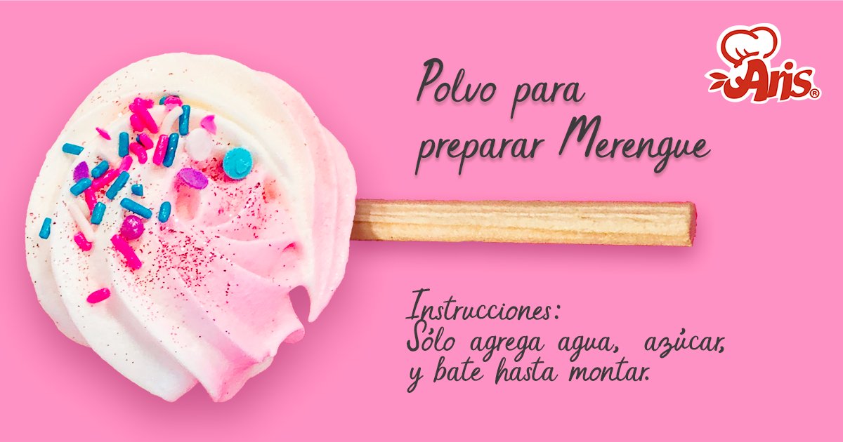 🍬🎂 ¡Descubre el sabor y la versatilidad de nuestro "Merengue en Polvo"! 🍧✨ arisingredientes.com/product-page/m…
Es fácil de preparar y ofrece resultados impecables en cada creación. 🍧🎂✨

#BakeLikeaBoss #Repostería #Postres #Merengue #Hornear #Baking #Dessert #ArisRepostería
