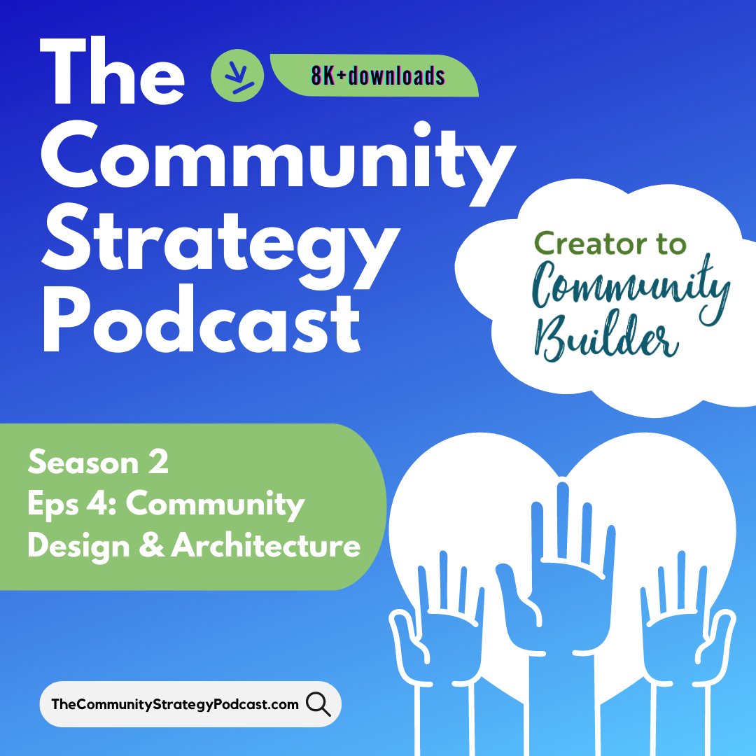 In this episode of the Community Strategy Podcast, you’ll hear experts of the Creator to Community Builder book. 

#community #communitybuilding #communitydesign #communitydevelopment #creator2communitybuilder