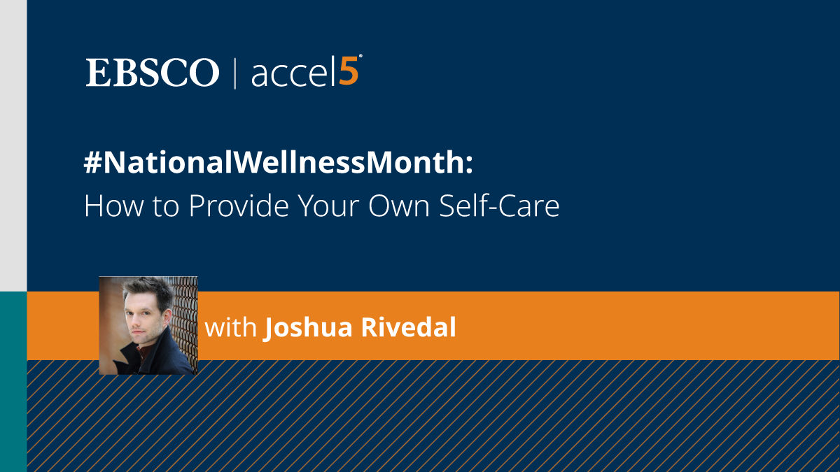 Most professionals have a hard time saying “no” to requests when stepping into a new role. Ensure you’re operating at your best by putting <a href="/JoshuaRivedal/">Joshua Rivedal</a>'s self-care tips into practice. ebsco.is/44pLYfv

#NationalWellnessMonth